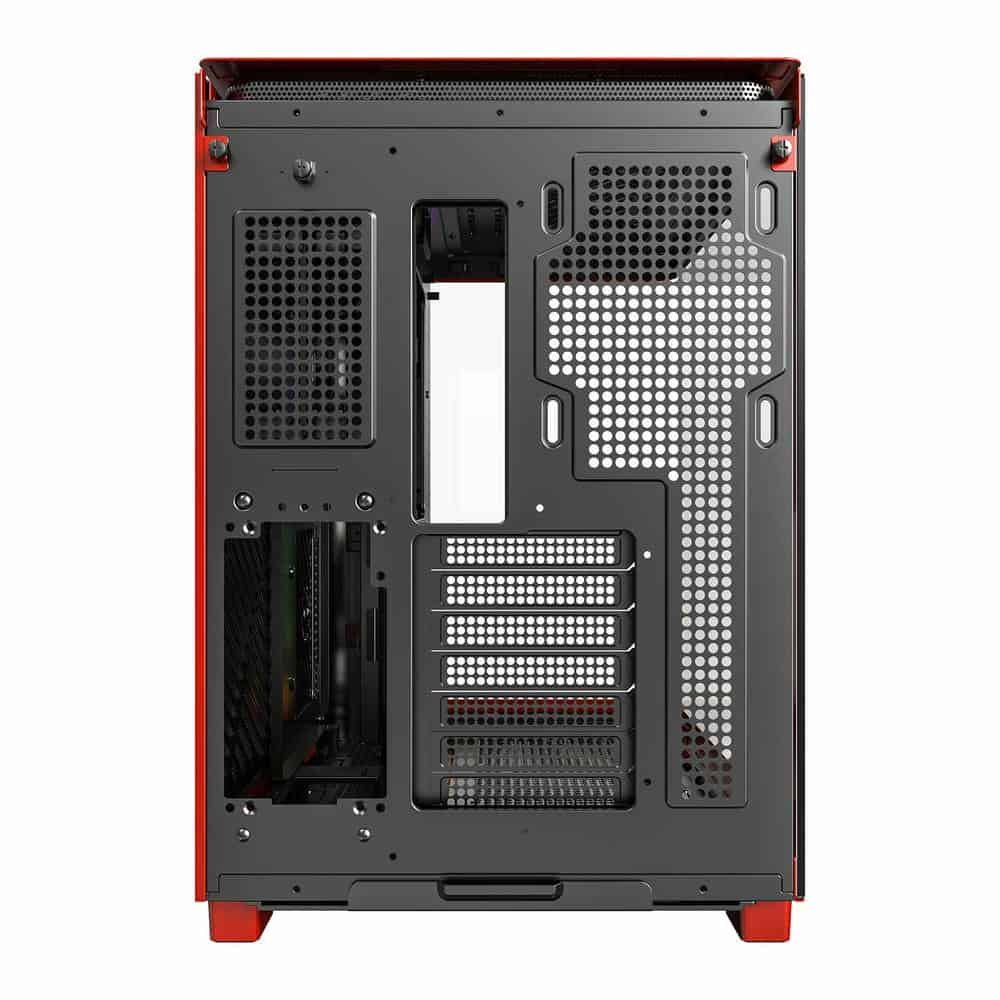 (image for) Montech KING 95 Red Mid Tower Curved Dual Window Case